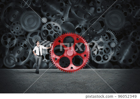 Missing gear system 96052349