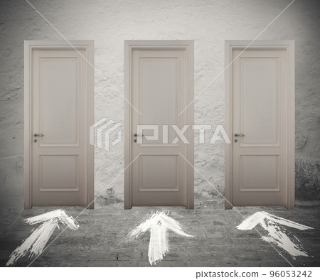 Choose the right door Choose the right door 96053242