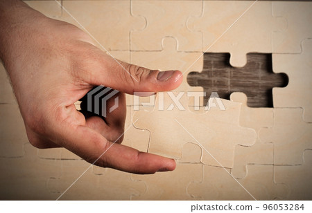 Complete a puzzle Complete a puzzle 96053284