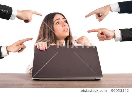 Businesswoman blamed unfairly 96053342