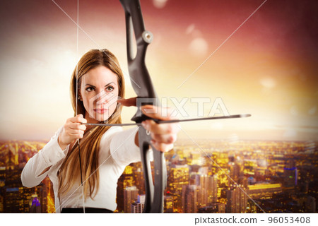 Point to success in business Point to success in business 96053408