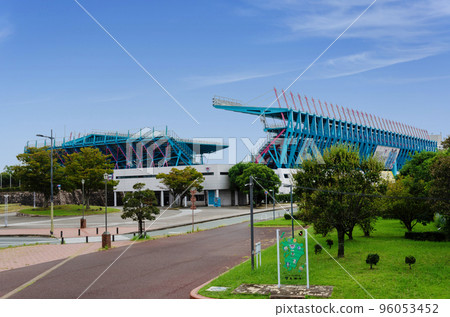 Exterior of Tosu Stadium Exterior of Tosu Stadium 96053452