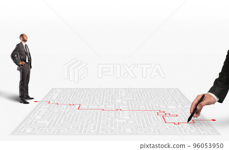 3D Rendering solution for the maze 96053950