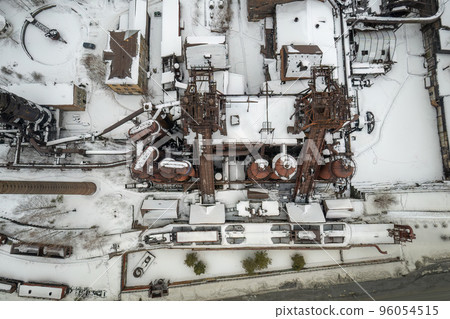 Demidov's old plant in Nizhny Tagil, Russia. Aerial view Demidov's old plant in Nizhny Tagil, Russia. Aerial view 96054515
