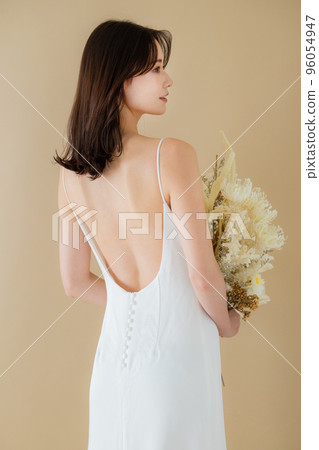 婚紗乾花花束 96054947