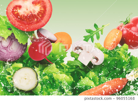 Salad background 96055168