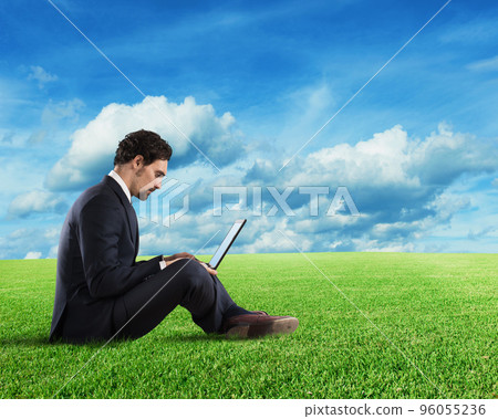 Internet and social network concept Internet and social network concept 96055236