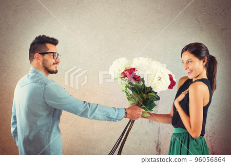 Girlfriend and boyfriend 96056864
