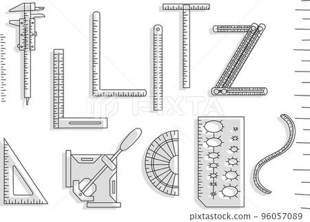 Ruler Assortment Set 02 96057089
