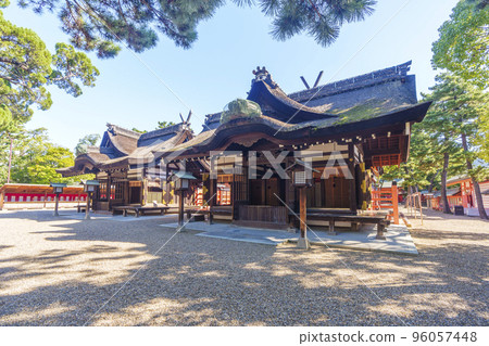Sumiyoshi Taisha Third and Fourth Main Shrines (Sumiyoshi Ward, Osaka City, Osaka Prefecture) 96057448