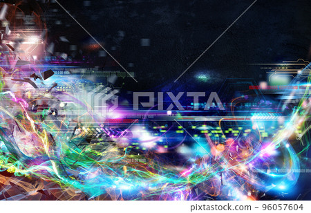 Futuristic technology background Futuristic technology background 96057604