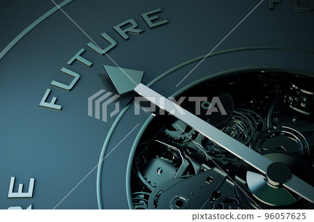 3D Rendering of future compass 3D Rendering of future compass 96057625