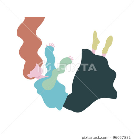 放鬆 潛水 無背景 虛弱 冥想 休息 96057881