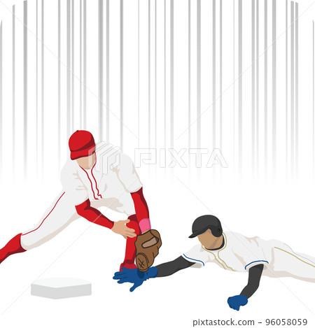 棒球觸球圖 96058059