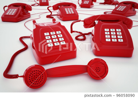 3D rendering telephone 3D rendering telephone 96058090
