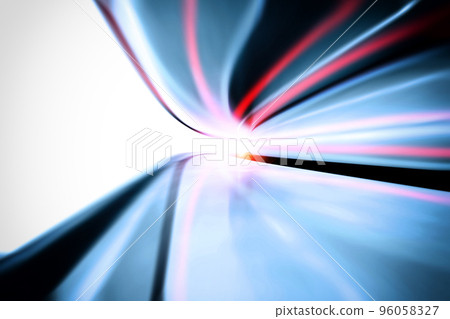 Futuristic tunnel background Futuristic tunnel background 96058327