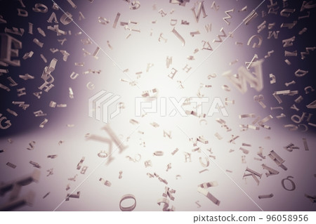 Background of letters Background of letters 96058956