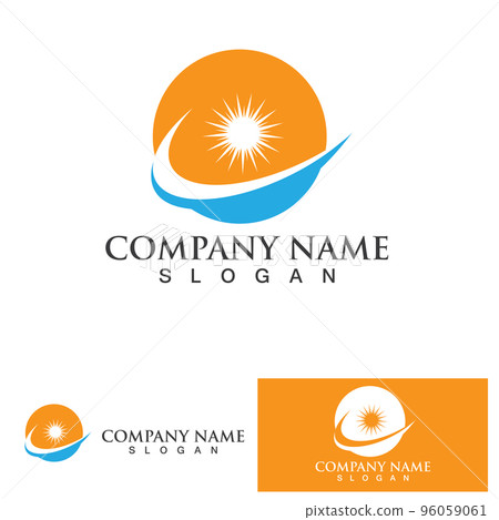 River Logo vector icon illustration design template River Logo vector icon illustration design template 96059061