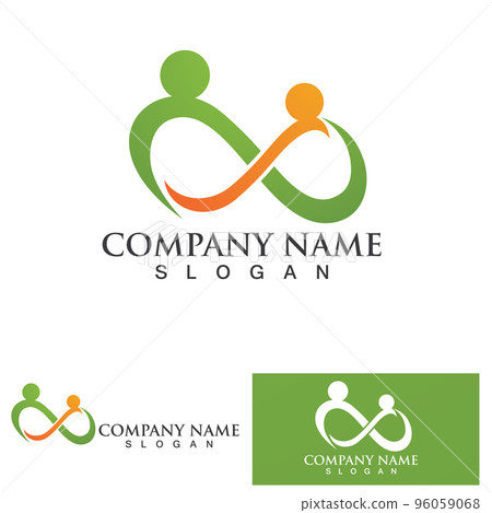 Adoption children logo and symbol health vector Adoption children logo and symbol health vector 96059068