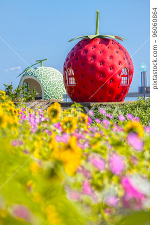 水果巴士站草莓和甜瓜巴士站[長崎縣諫早市Konagaicho] 96060864
