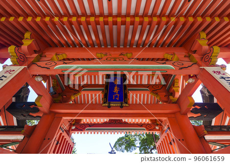 Sumiyoshi Taisha Kojumon Gate 96061659