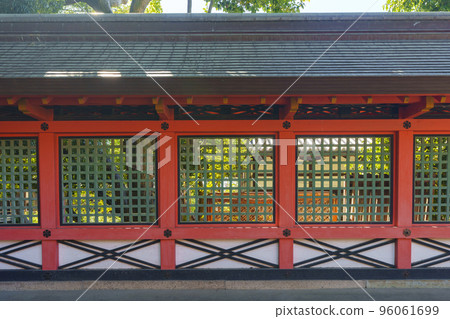 Sumiyoshi Taisha 格子窗柵欄 Sumiyoshi Taisha 格子窗柵欄 96061699
