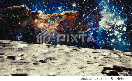 Cosmic landscape, beautiful science fiction wallpaper with endless deep space. Elements of this image furnished by NASA Cosmic landscape, beautiful science fiction wallpaper with endless deep space. Elements of this image furnished by NASA 96064621