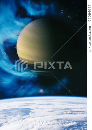 Cosmic landscape, beautiful science fiction wallpaper with endless deep space. Elements of this image furnished by NASA Cosmic landscape, beautiful science fiction wallpaper with endless deep space. Elements of this image furnished by NASA 96064635