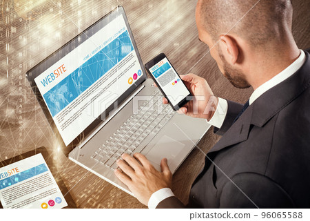 Corporate website on devices 96065588