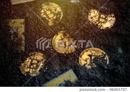 Mining Golden Bitcoins Mining Golden Bitcoins 96065787