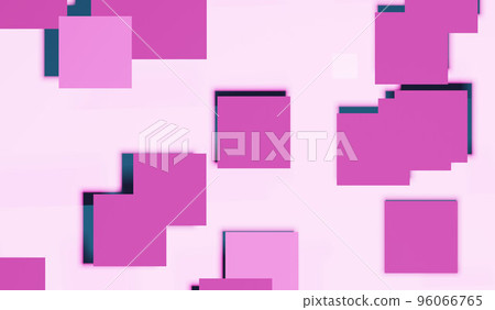 A pink squares background texture, abstract background 96066765