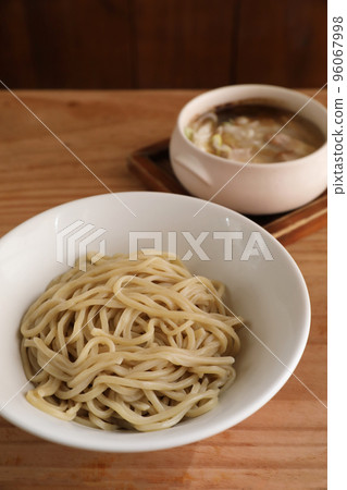 Tsukemen ramen with soup for dipping Japanese food Tsukemen ramen with soup for dipping Japanese food 96067998
