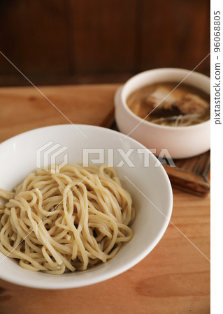 Tsukemen ramen with soup for dipping Japanese food Tsukemen ramen with soup for dipping Japanese food 96068805