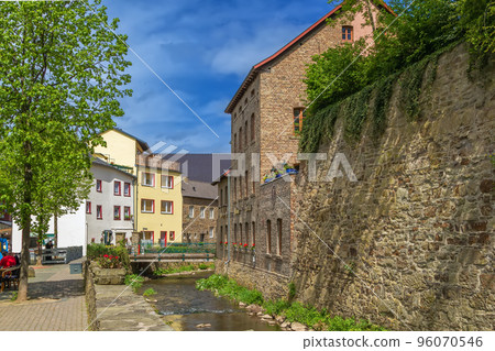 Erft river in Bad Munstereifel, Germany Erft river in Bad Munstereifel, Germany 96070546