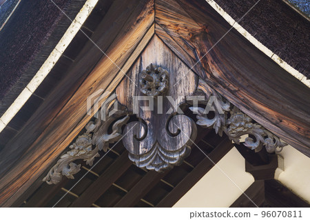 住吉大社本宮平殿屋頂裝飾掛飾 96070811