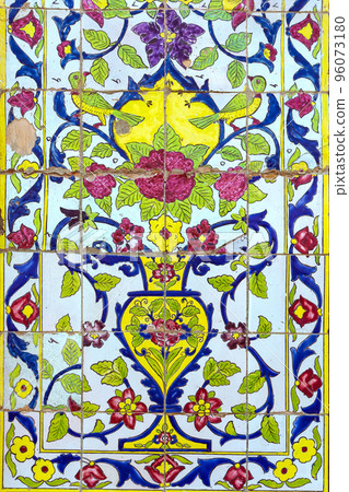 Mosaic in the Blue mosque, Yerevan, Armenia Mosaic in the Blue mosque, Yerevan, Armenia 96073180