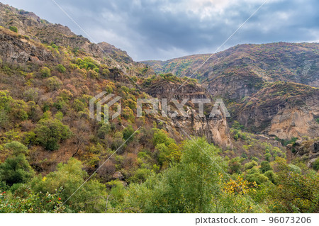 Landscape with mountains, Armenia Landscape with mountains, Armenia 96073206