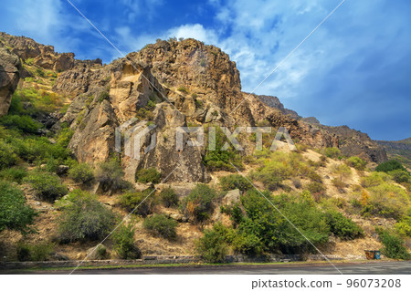 Landscape with mountains, Armenia Landscape with mountains, Armenia 96073208