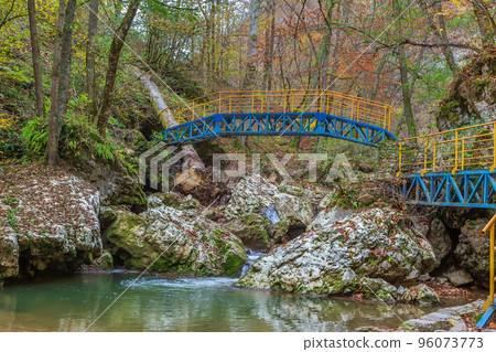 Rufabgo Stream Waterfalls, Adygea, Russia Rufabgo Stream Waterfalls, Adygea, Russia 96073773