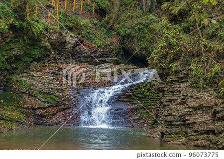 Rufabgo Creek Waterfalls, Adygea, Russia Rufabgo Creek Waterfalls, Adygea, Russia 96073775