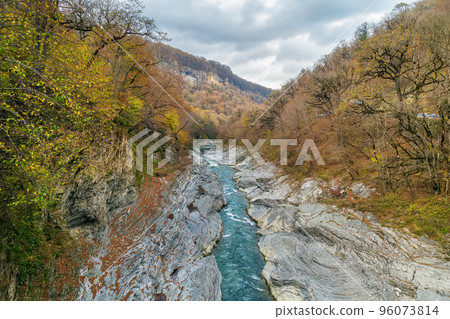 River Belaya, Adygea, Russia River Belaya, Adygea, Russia 96073814