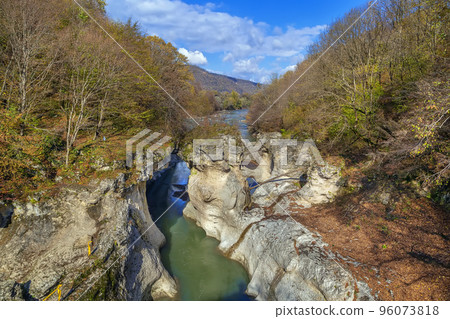 Khadzhokh gorge, Adygea, Russia Khadzhokh gorge, Adygea, Russia 96073818