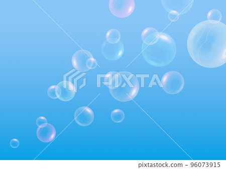Soap bubble background material Soap bubble background material 96073915