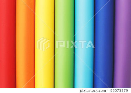 lgbt colors flag from multicolors pens. rainbow colored background lgbt colors flag from multicolors pens. rainbow colored background 96075379