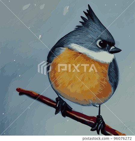 Vector realistic detailed vector illustration winter birds branches. Winter design elements Christmas, holidays. sitting branch. Winter background. Tree branch without leaves with flying birds. Vector realistic detailed vector illustration winter birds branches. Winter design elements Christmas, holidays. sitting branch. Winter background. Tree branch without leaves with flying birds. 96076272