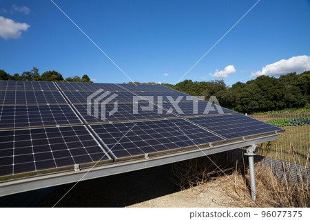 太陽能電池板的太陽能發電 太陽能電池板的太陽能發電 96077375