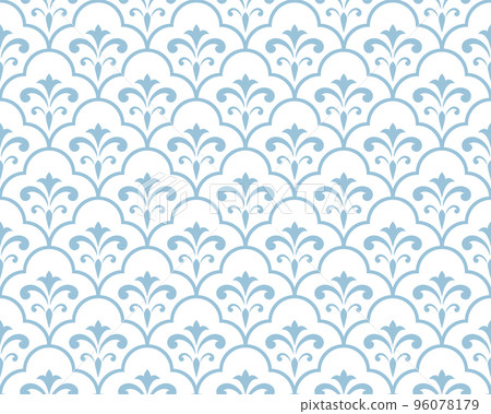 Flower geometric pattern. Seamless background.  96078179