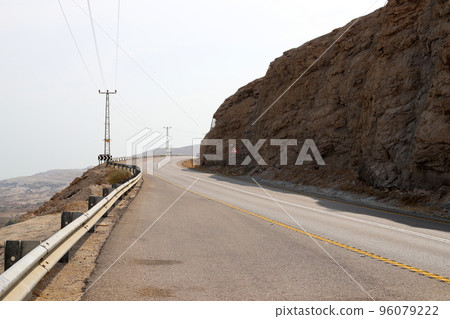 Highway in Israel from north to south. Highway in Israel from north to south. 96079222