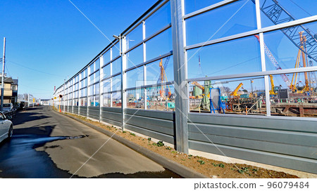 Kitano, Mitaka City Tokyo Outer Ring Road Central Junction Construction Kitano, Mitaka City Tokyo Outer Ring Road Central Junction Construction 96079484