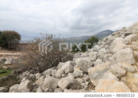 Golan Heights in northern Israel on the border with Syria. Golan Heights in northern Israel on the border with Syria. 96080310